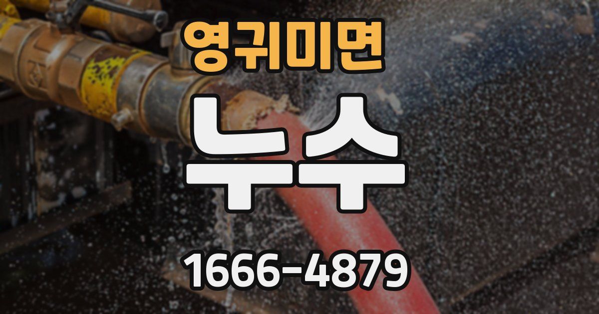 영귀미면 누수