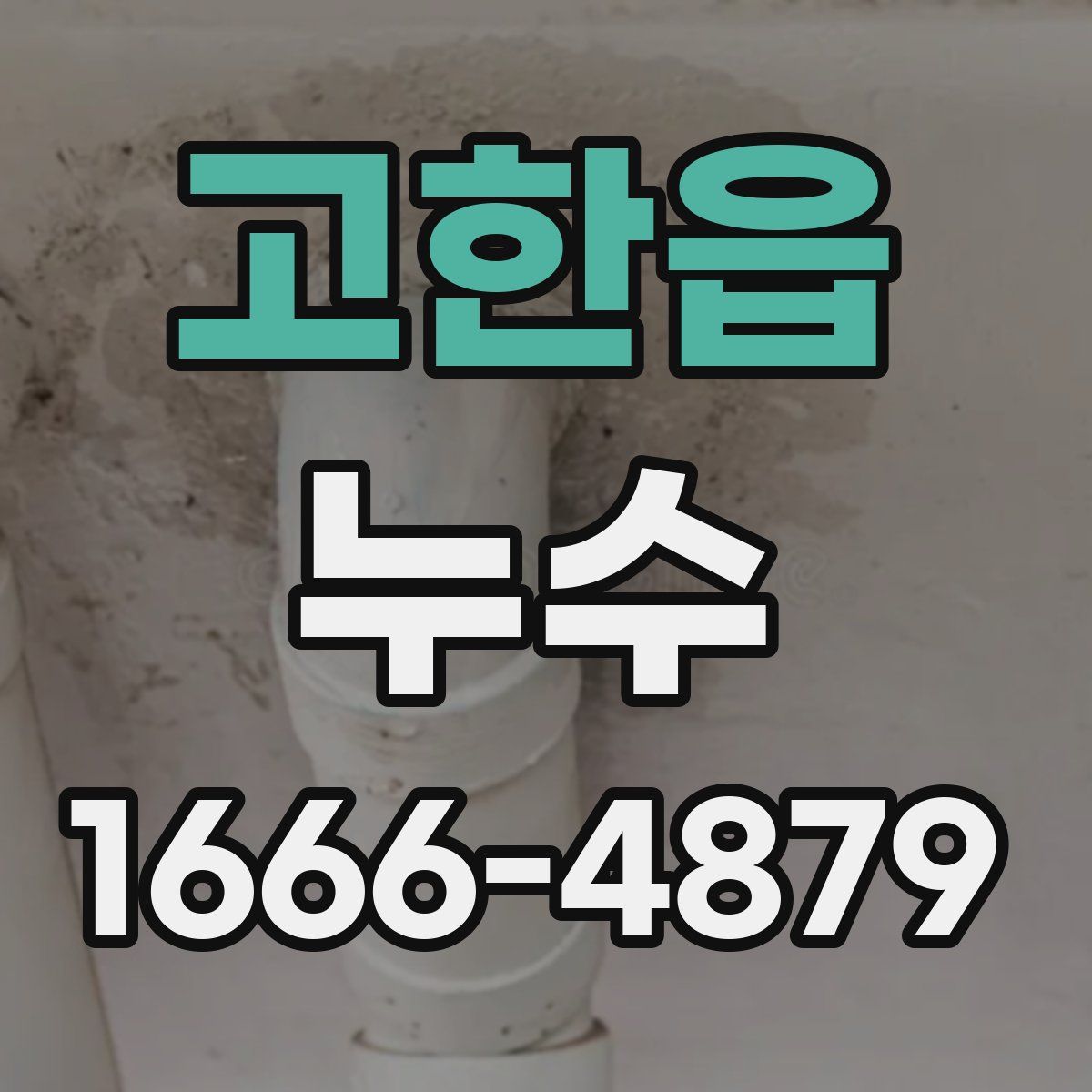 고한읍 누수