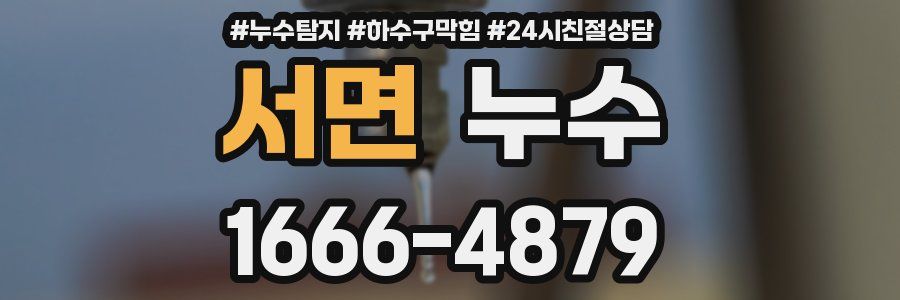 서면 누수