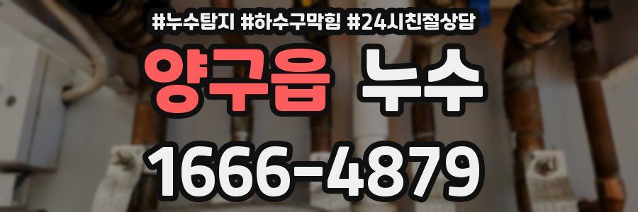 양구읍 누수