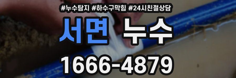서면 누수