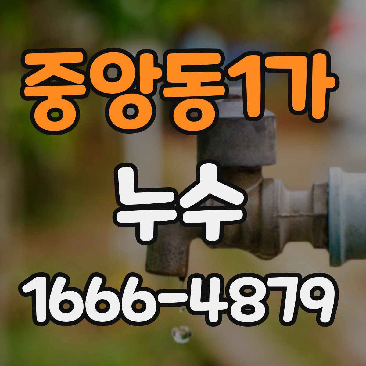 중앙동1가 누수