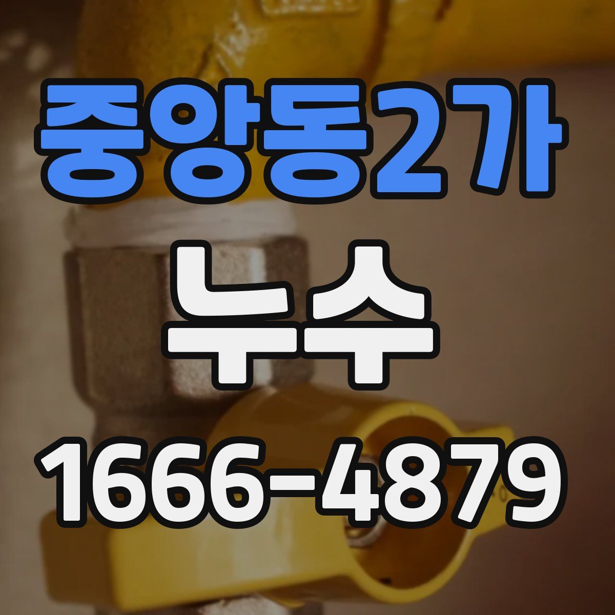 중앙동2가 누수