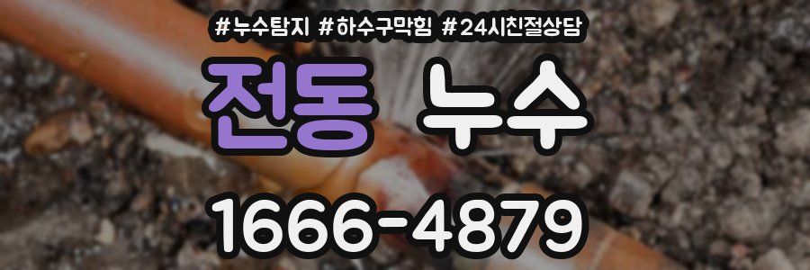 전동 누수