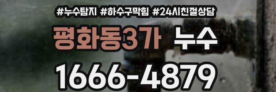 평화동3가 누수