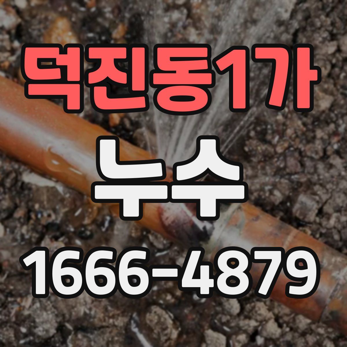 덕진동1가 누수