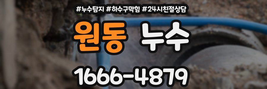 원동 누수
