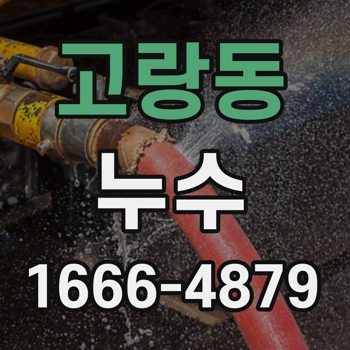 고랑동 누수