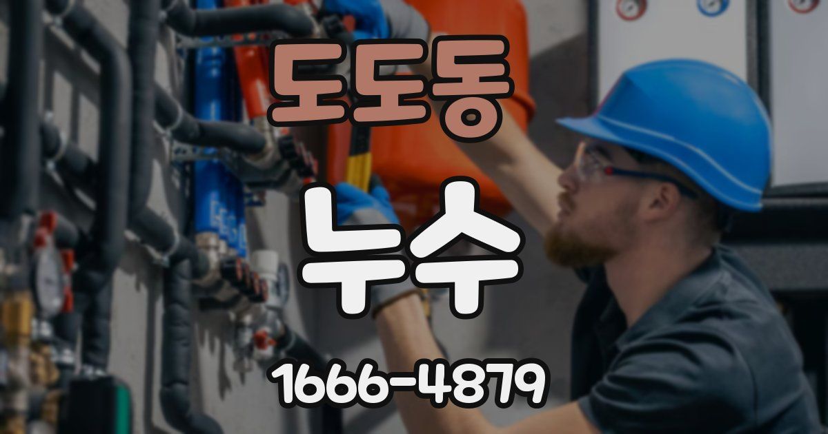도도동 누수