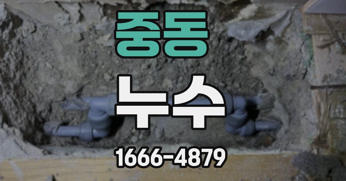 중동 누수