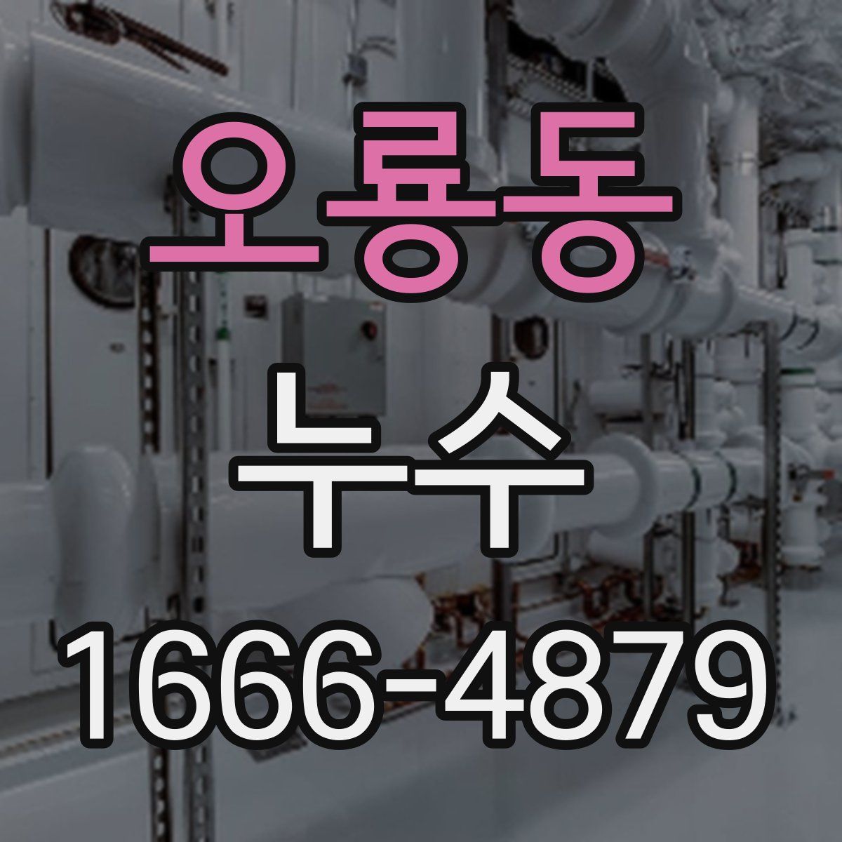 오룡동 누수