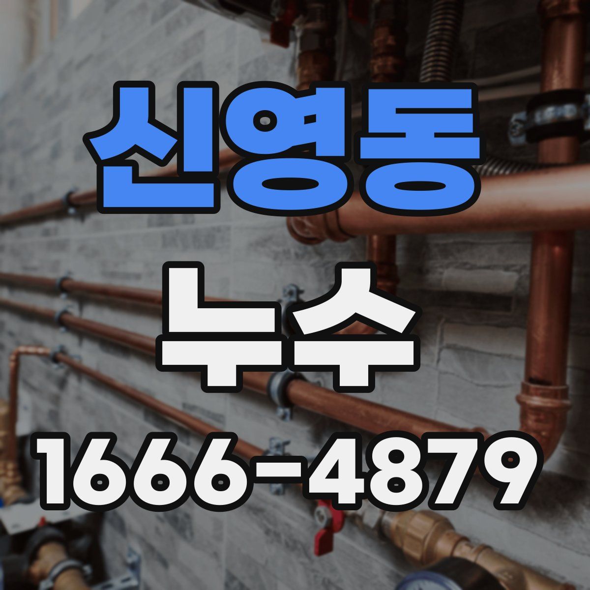 신영동 누수