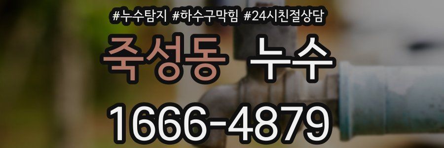 죽성동 누수