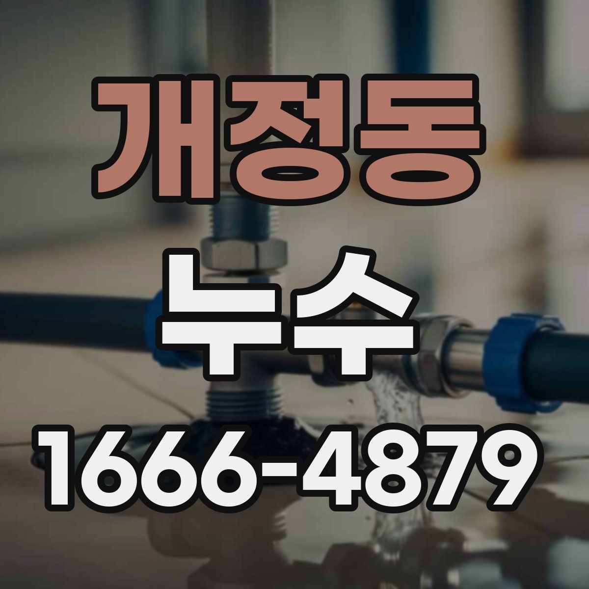 개정동 누수