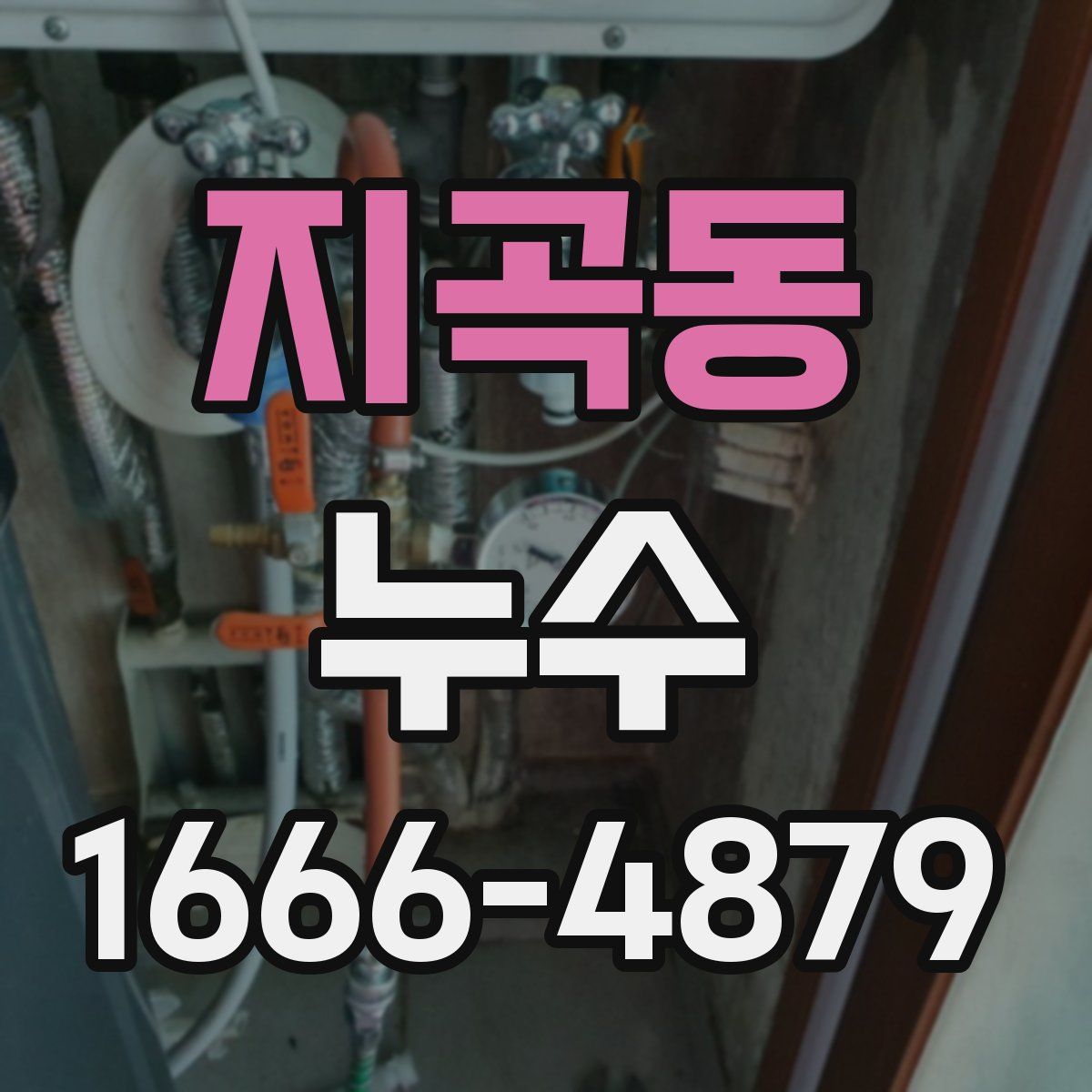 지곡동 누수