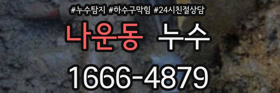나운동 누수