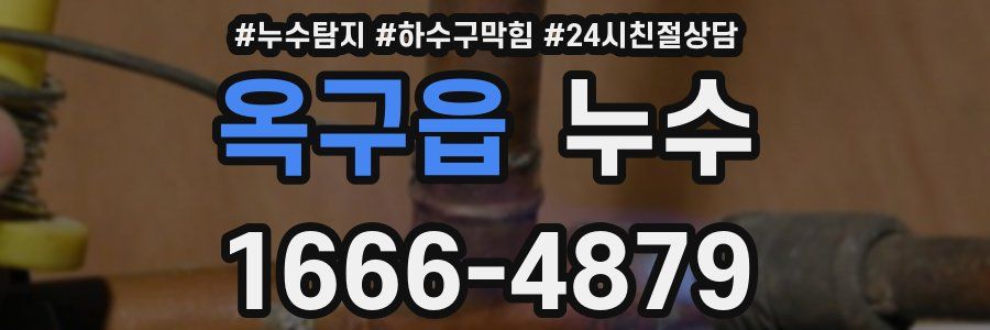 옥구읍 누수