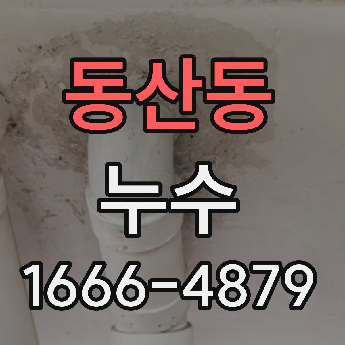 동산동 누수