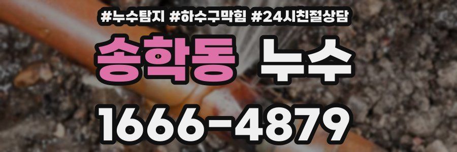 송학동 누수