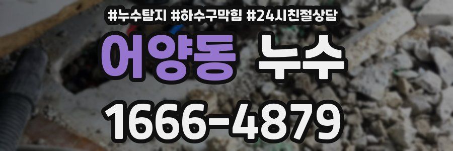 어양동 누수