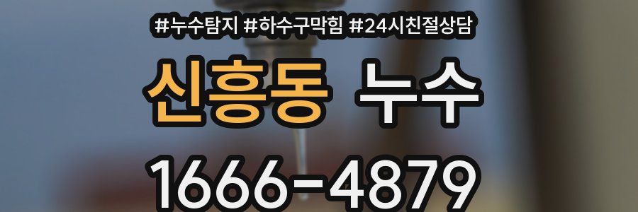 신흥동 누수
