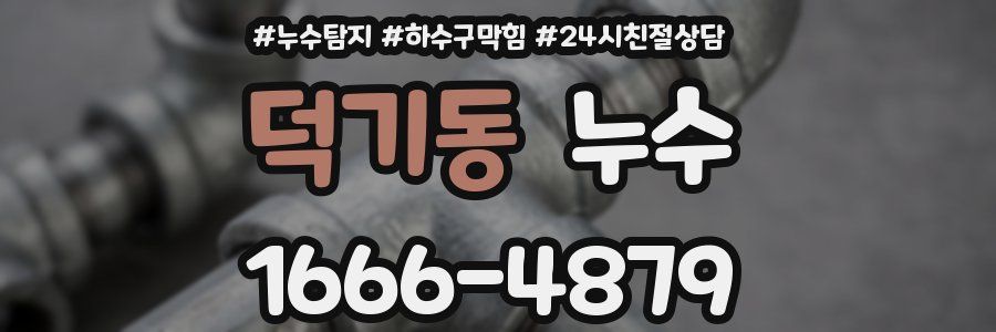 덕기동 누수