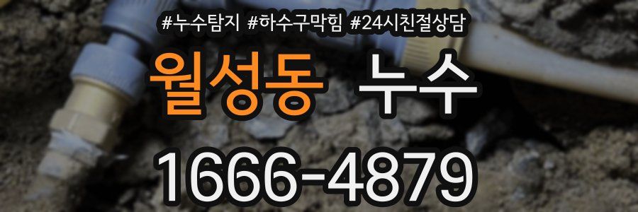 월성동 누수