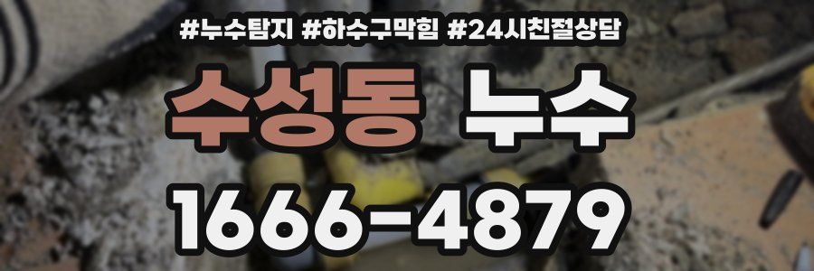수성동 누수