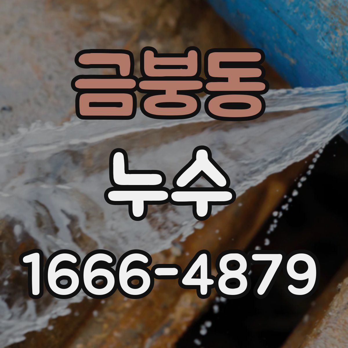 금붕동 누수