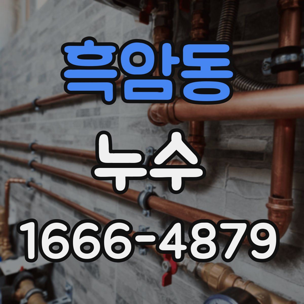흑암동 누수