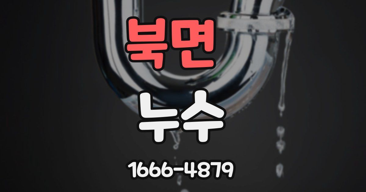 북면 누수