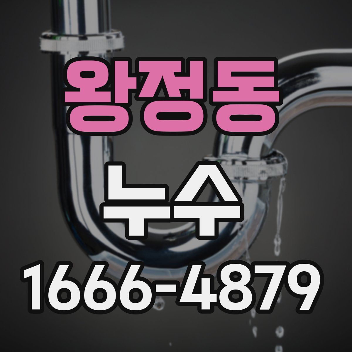왕정동 누수