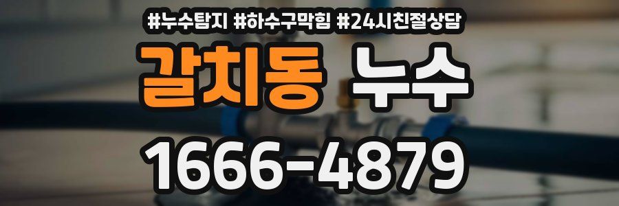 갈치동 누수
