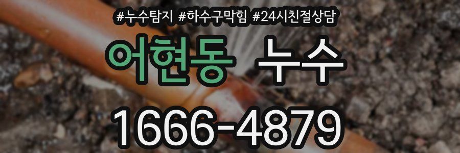 어현동 누수