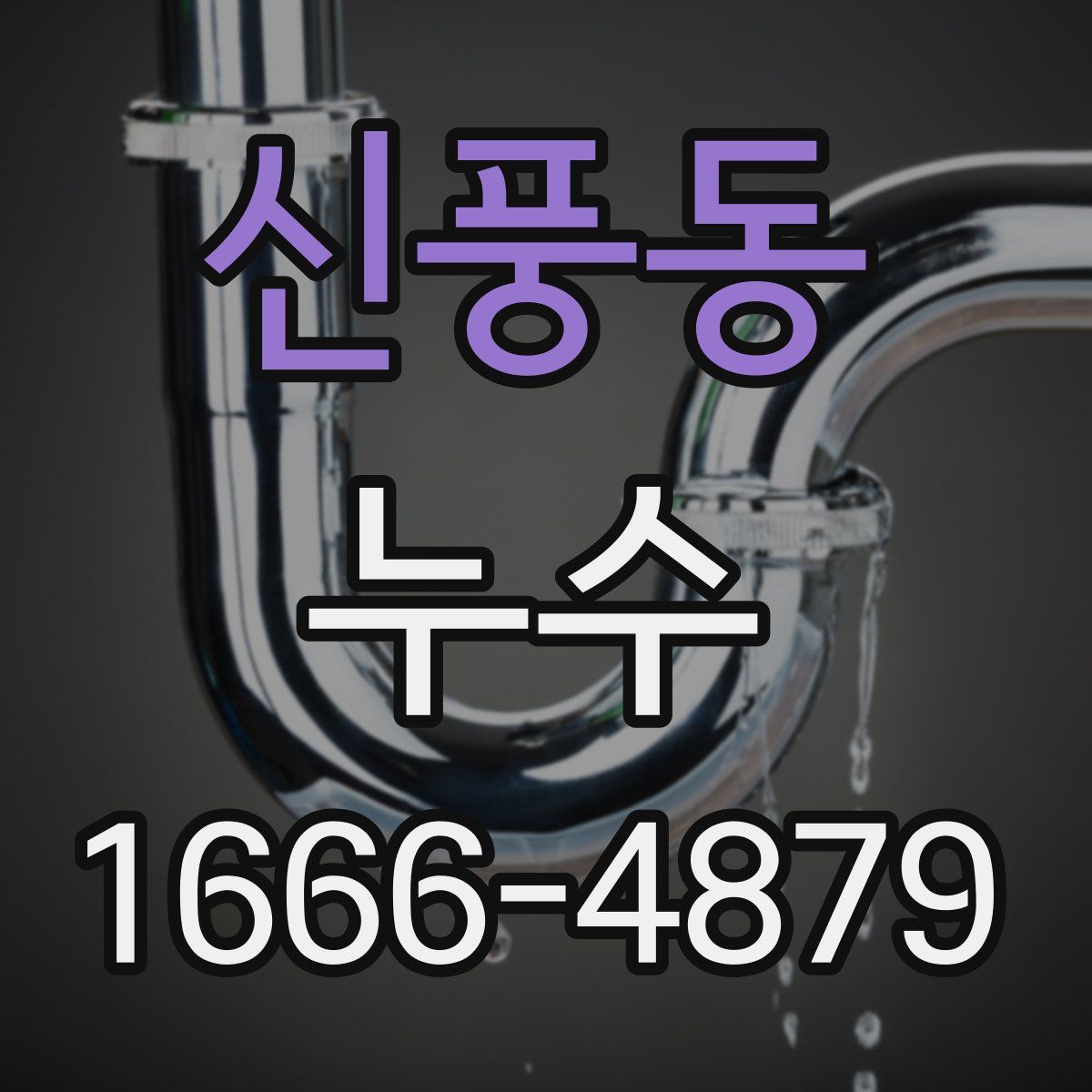 신풍동 누수