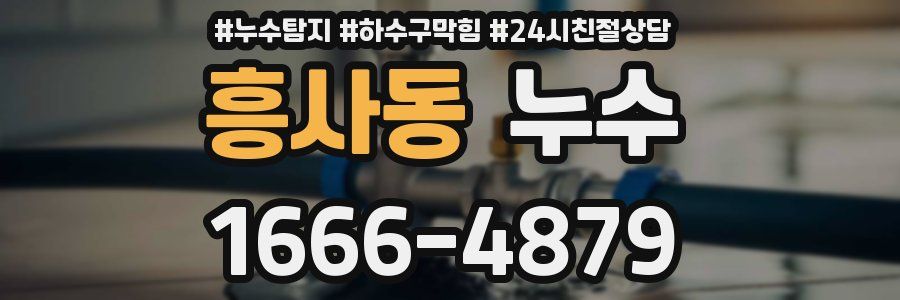 흥사동 누수