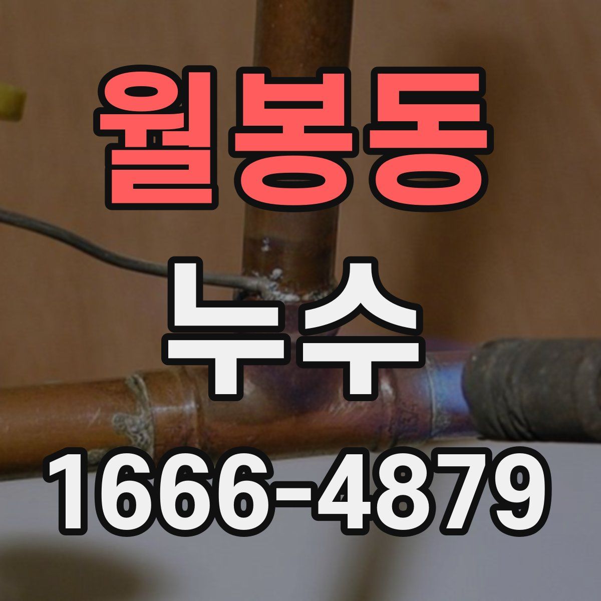 월봉동 누수