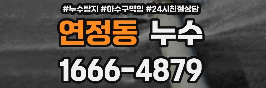 연정동 누수