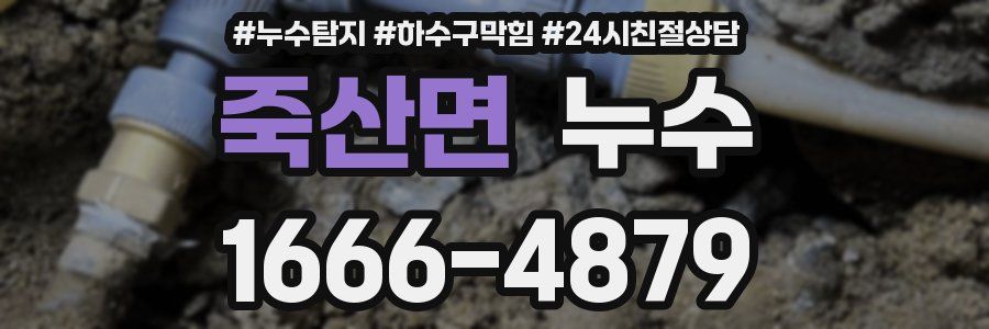 죽산면 누수