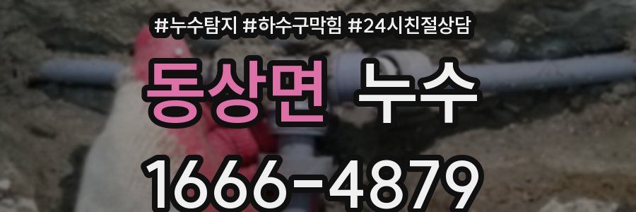 동상면 누수