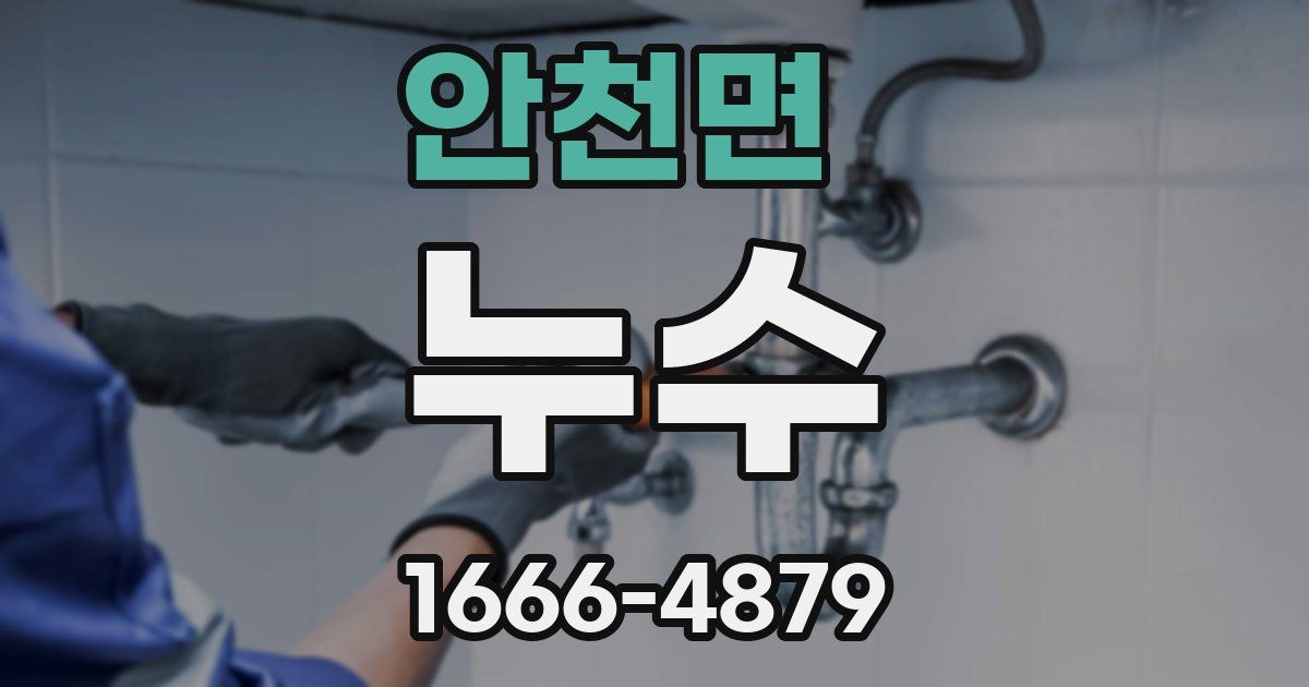 안천면 누수