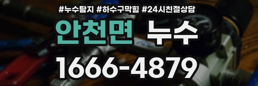 안천면 누수