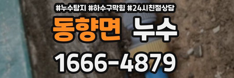 동향면 누수