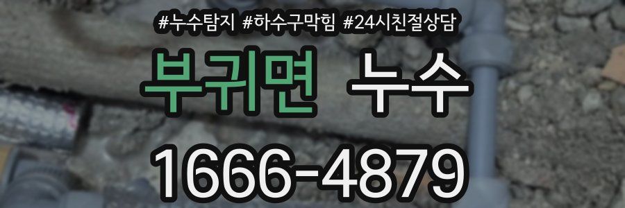 부귀면 누수