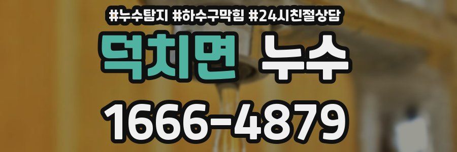 덕치면 누수