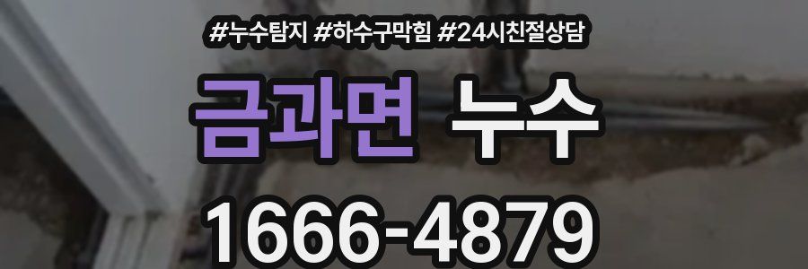 금과면 누수