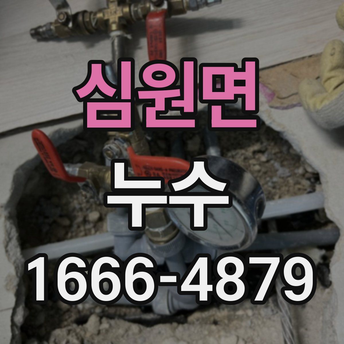 심원면 누수