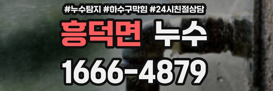 흥덕면 누수