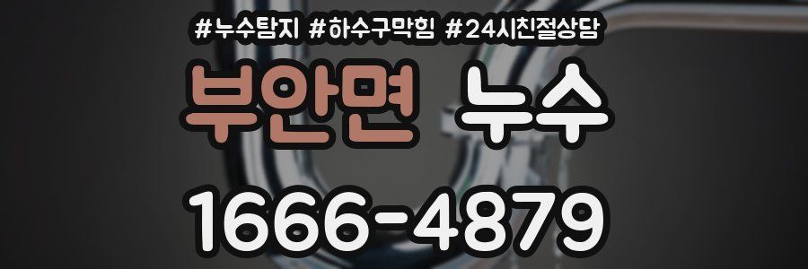 부안면 누수