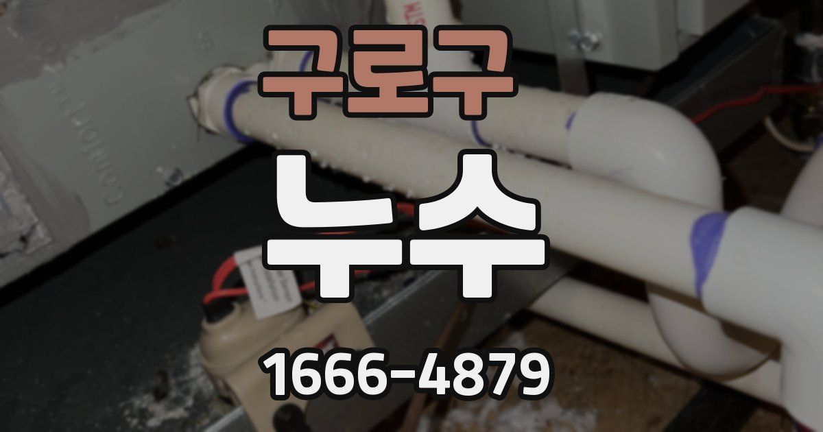 구로구 누수